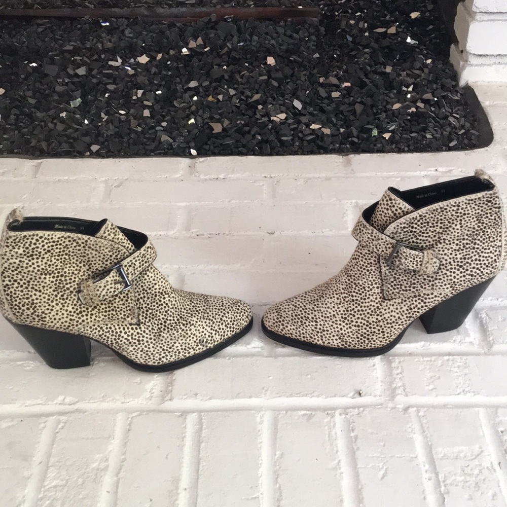 Dolce Vita Pony Hair Booties